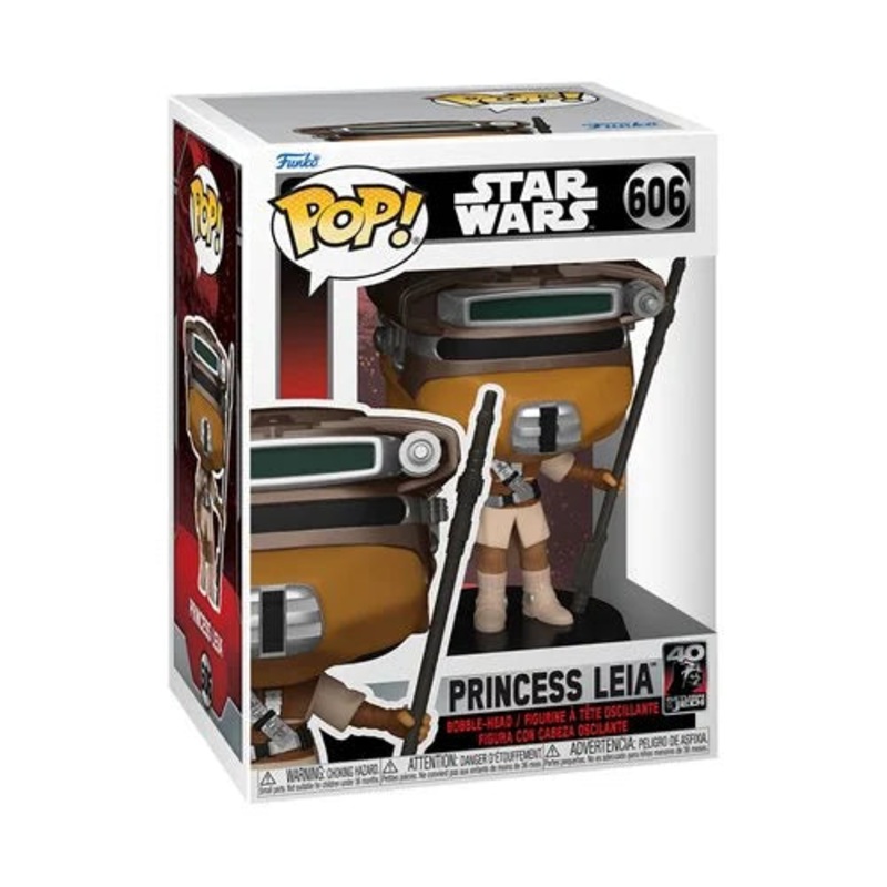 Star Wars: Return of the Jedi 40th Anniversary – Princess Leia (Boushh) Funko Pop! Vinyl Figure