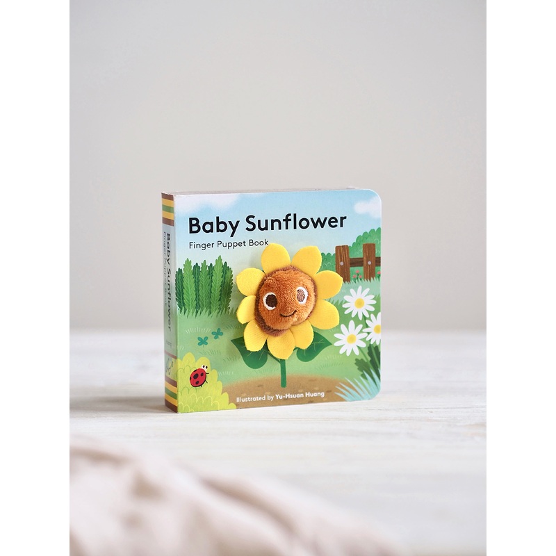Baby Sunflower Finger Puppet Book