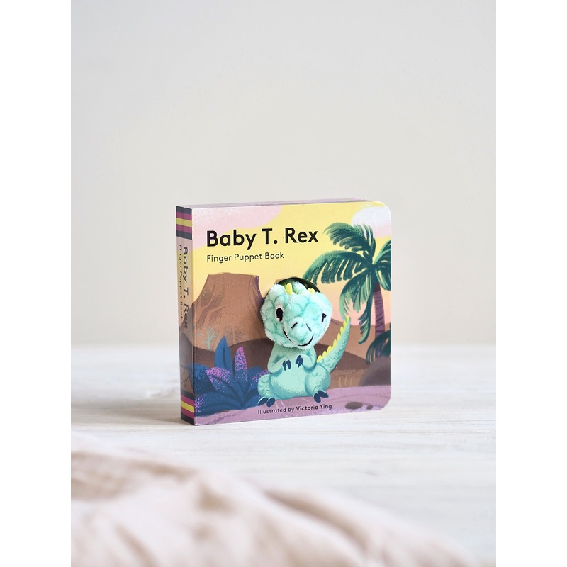 Baby T-Rex Finger Puppet Book