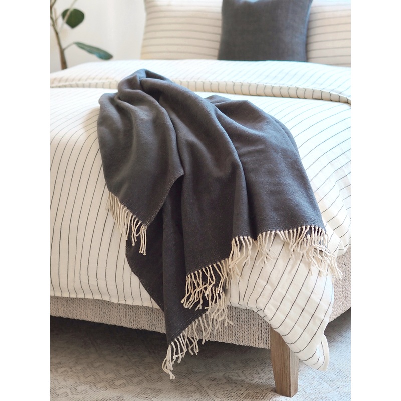 Billie Charcoal Throw