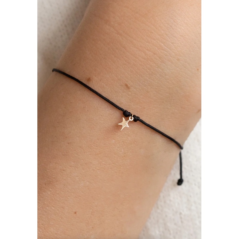 Bright Star Contemplation Cord Bracelet