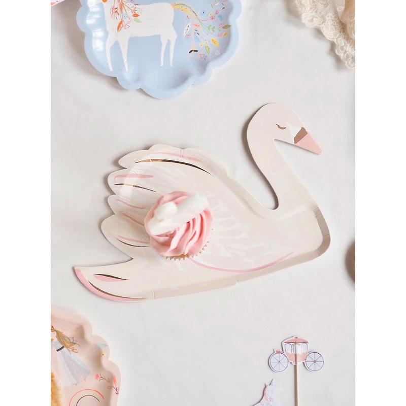 Swan Party Plates
