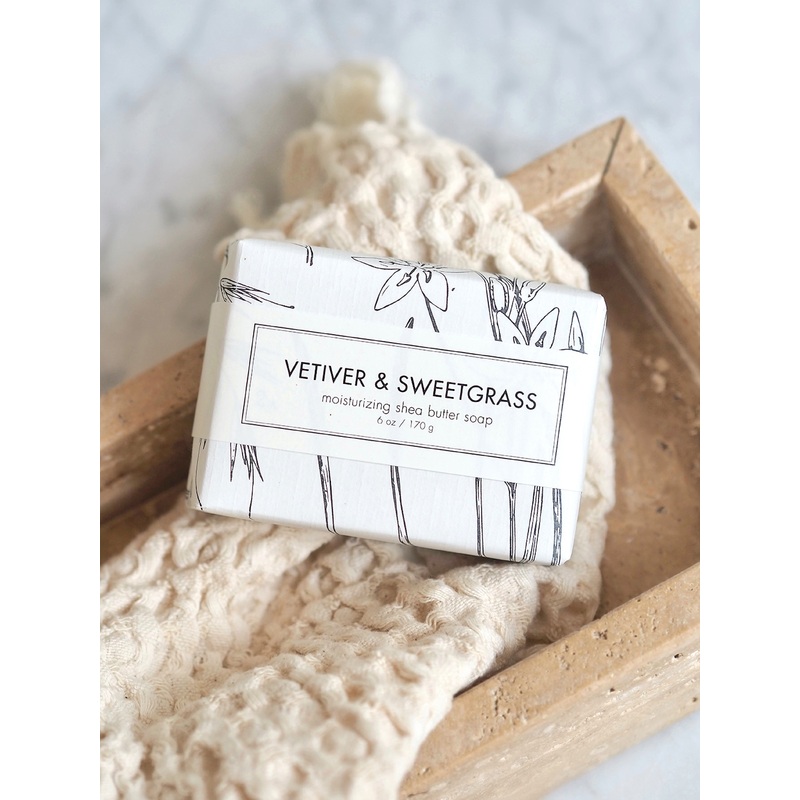 Vetiver & Sweetgrass Bar Soap