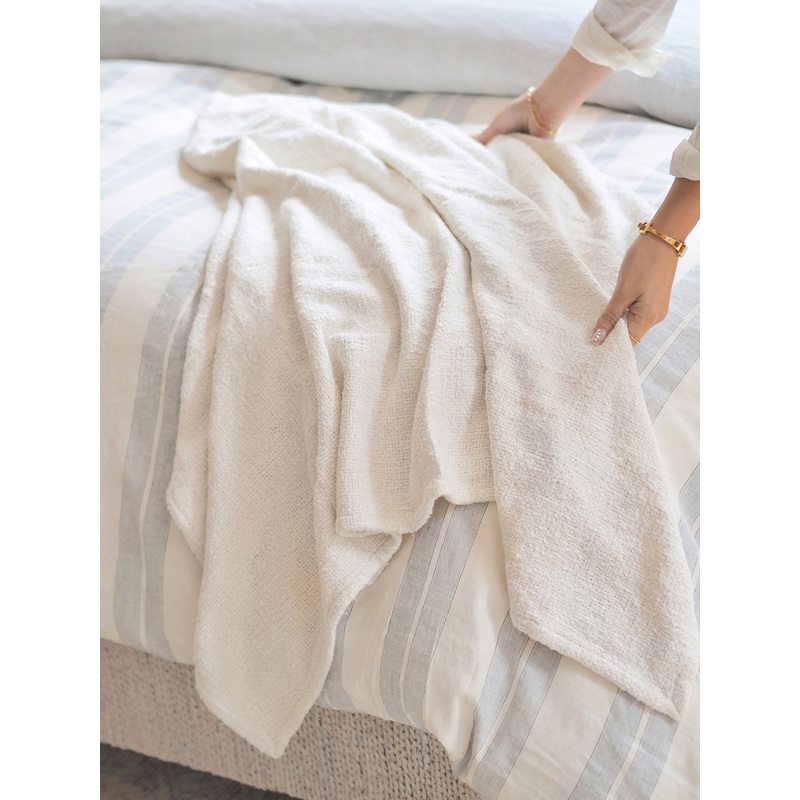 Abby Ivory Throw