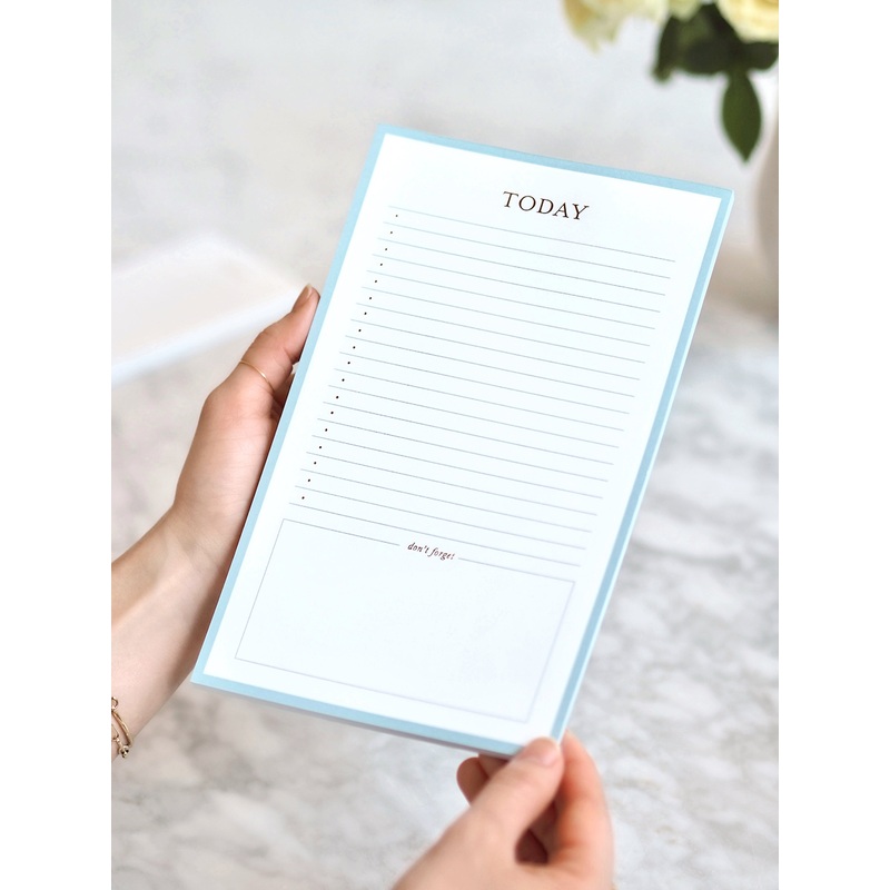 Blue Today Notepad