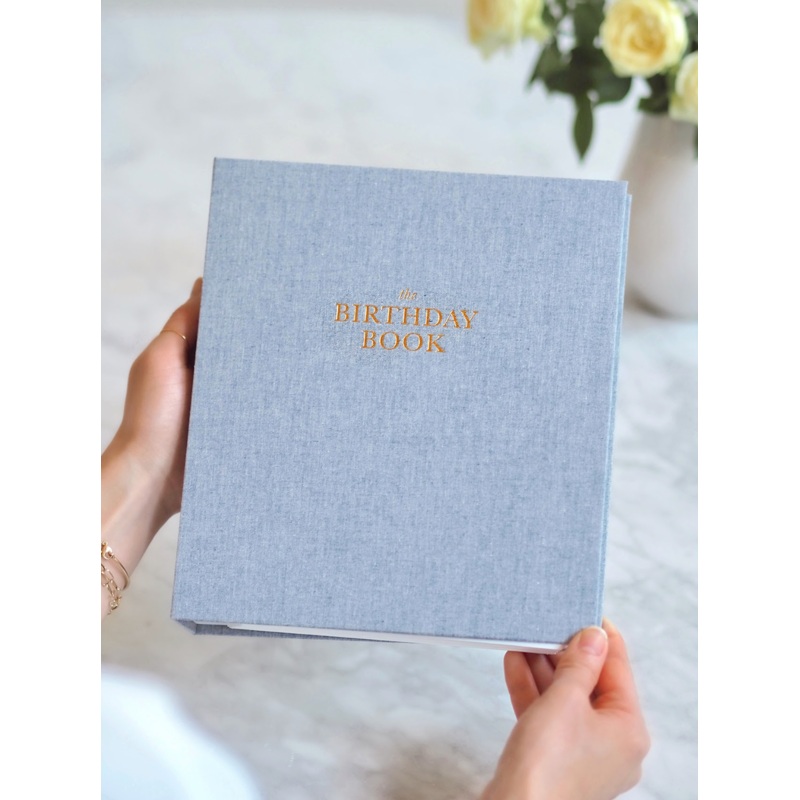 Chambray Birthday Book