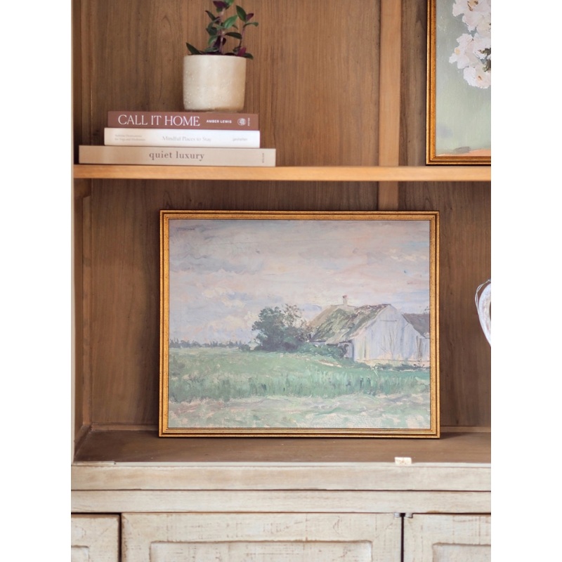 French Field Cottage Canvas Print | 16×20