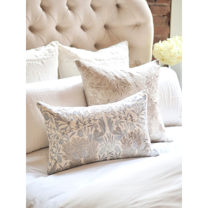 Josie Blue & Grey Pillow
