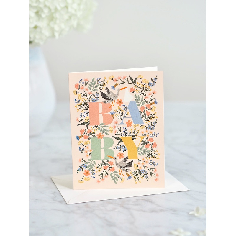Mayfair Baby Card
