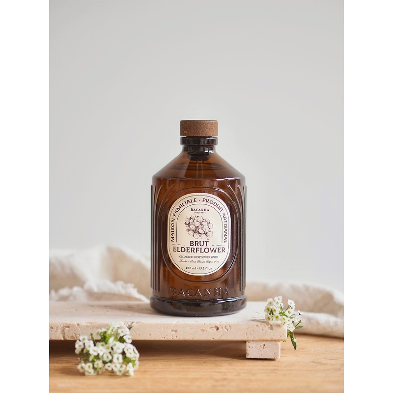 Raw Elderflower Organic Syrup