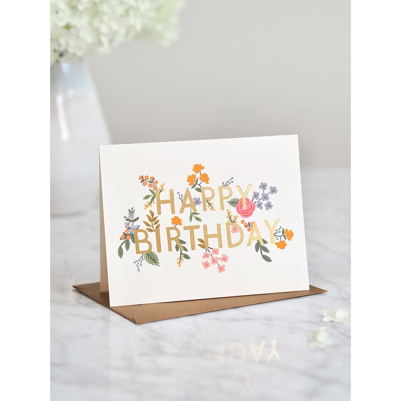 Wildwood Birthday Card