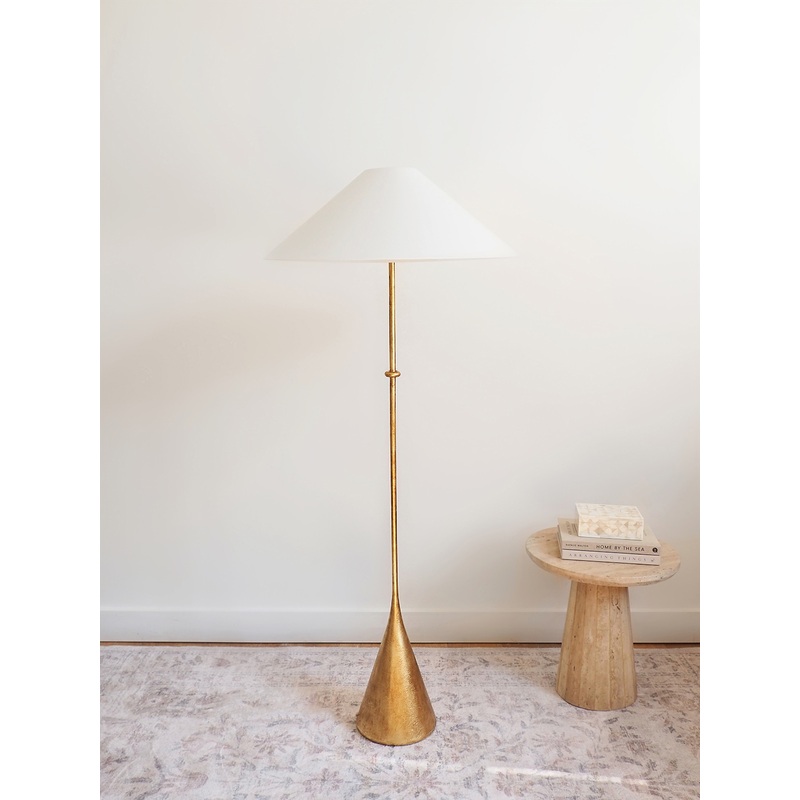 Zealous Gold Floor Lamp