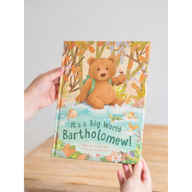 Jellycat It’s a Big World Bartholomew Book