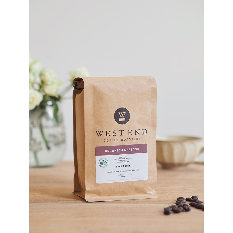 Organic Espresso Beans 12oz