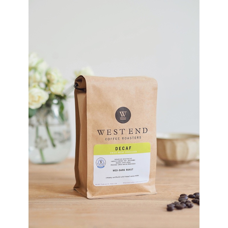 Premium Decaf Coffee Beans 12oz