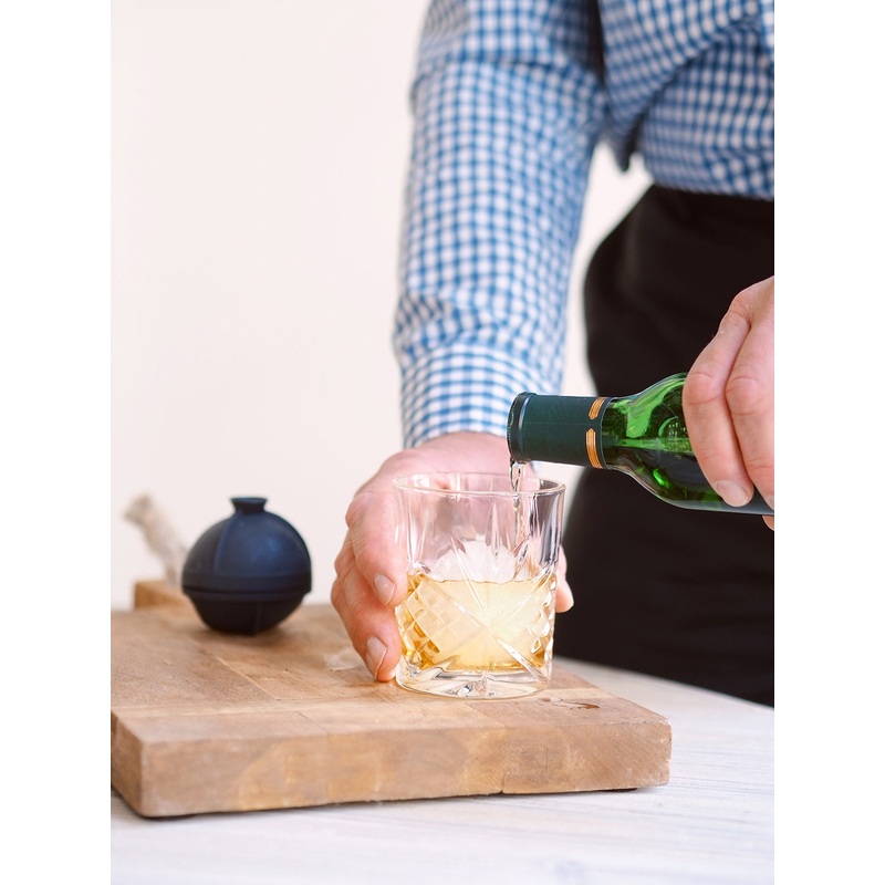 Single Sphere Charcoal Ice Mold