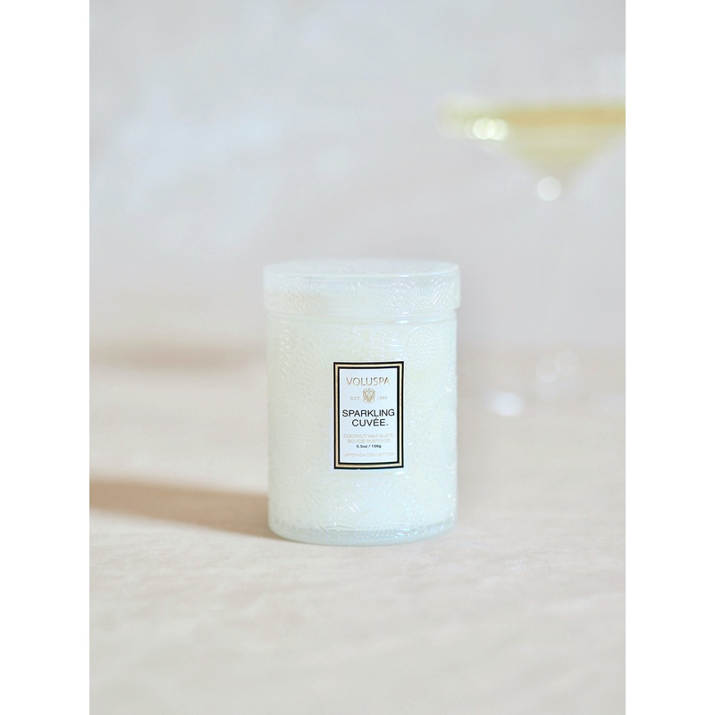 Sparkling Cuve Small Jar Candle