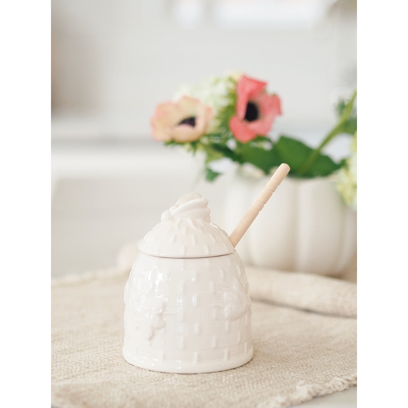 Bumbly Beehive Honey Pot