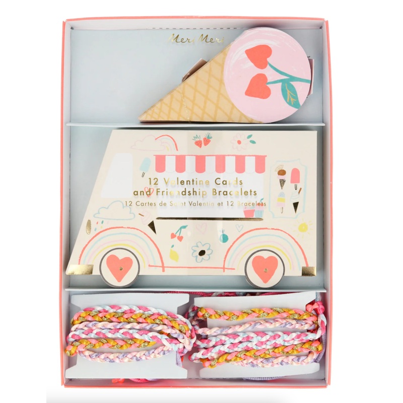 Ice cream Cards & Friendship Bracelets