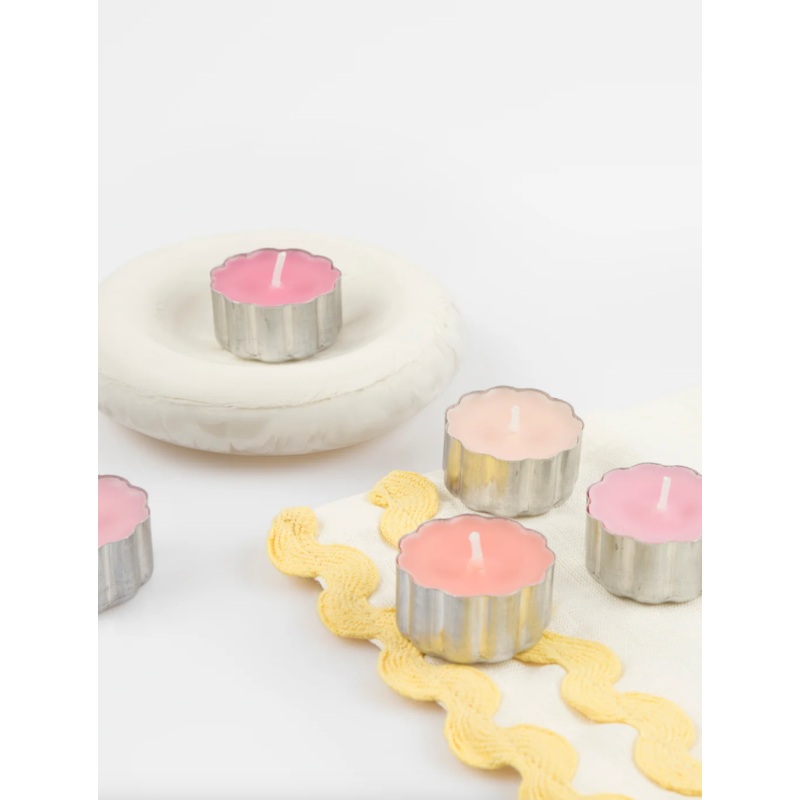 Pink Tealight Candles Set