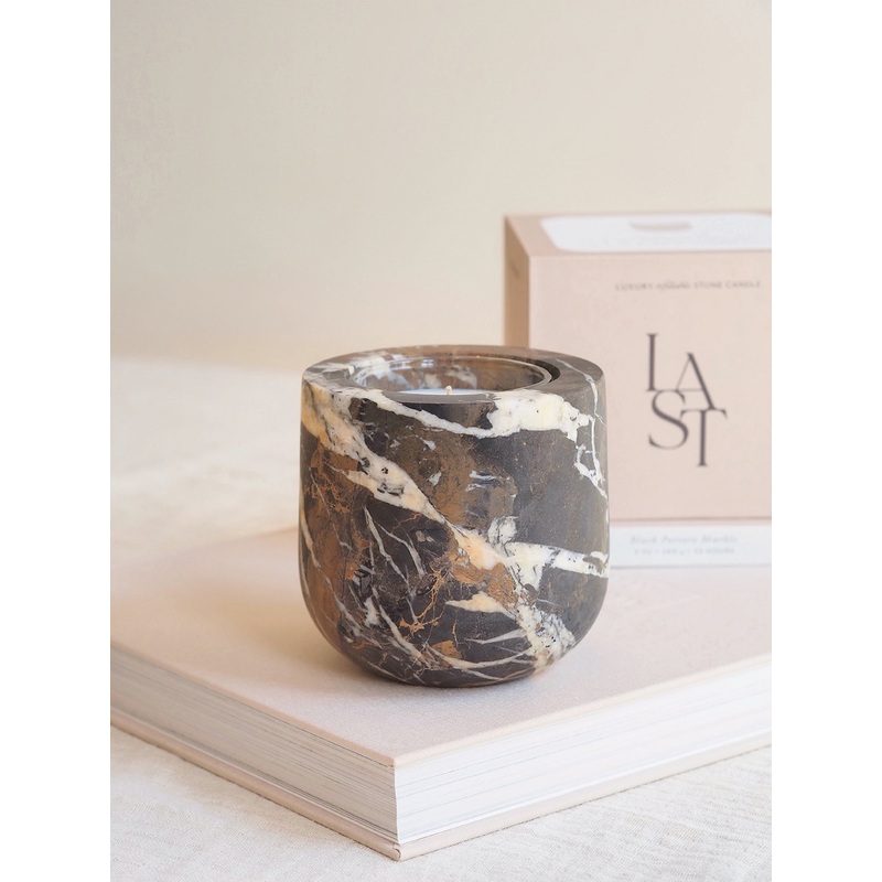 Portoro Marble Refillable Vessel