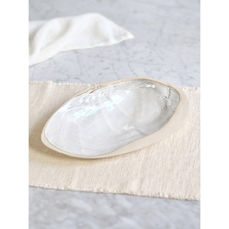 White Seashell Dish