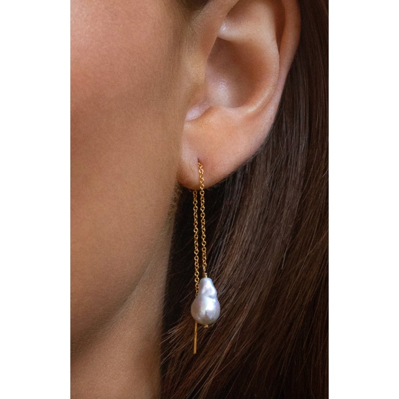 Baroque Pearl Threaders