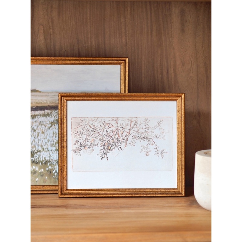 Citrus Tree Framed Canvas Print | 8×10