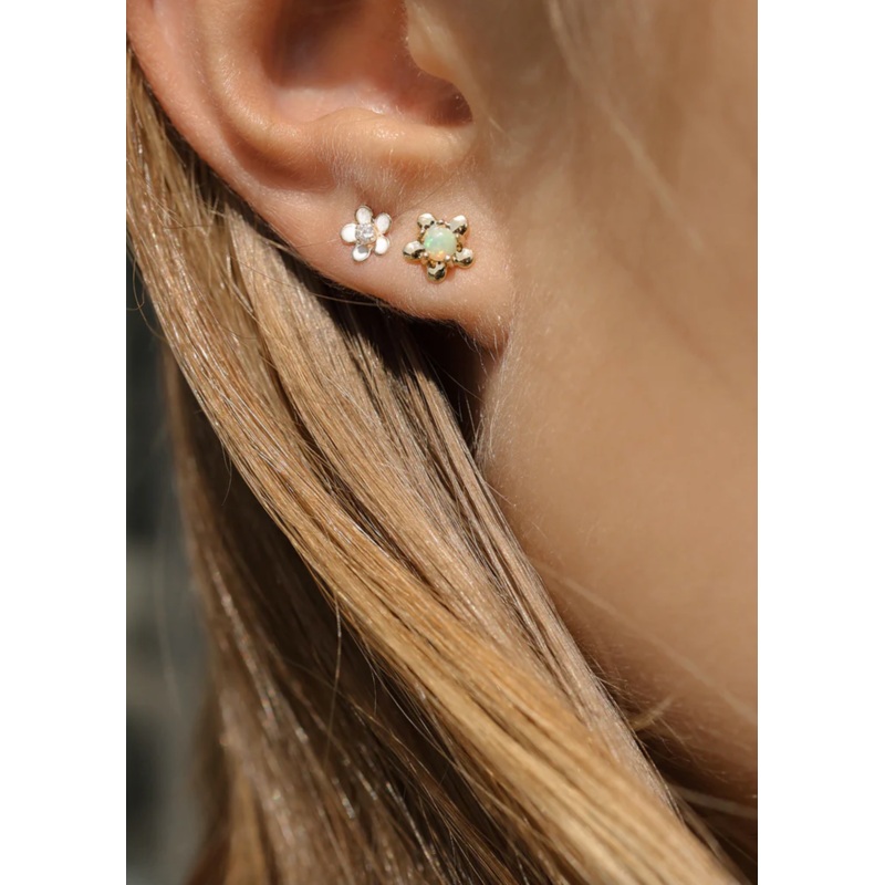 Daisy Opal Studs