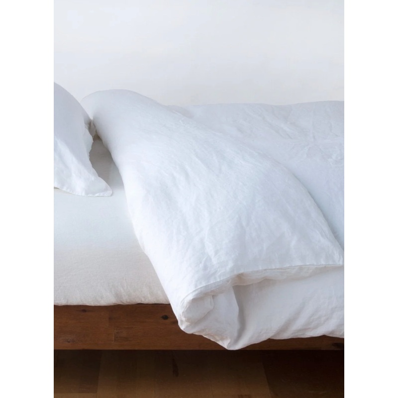 Linen White Duvet Cover