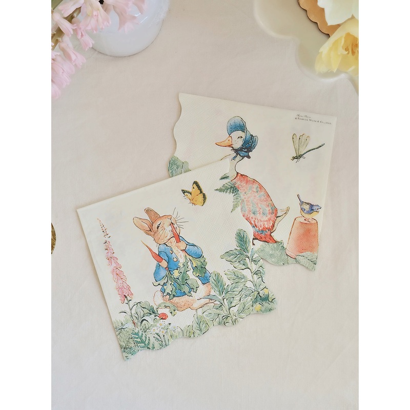 Peter Rabbit In The Garden Napkins | Large