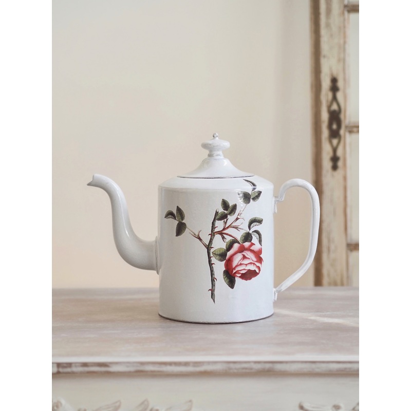 Rosa Centifolia JD Benoit Teapot