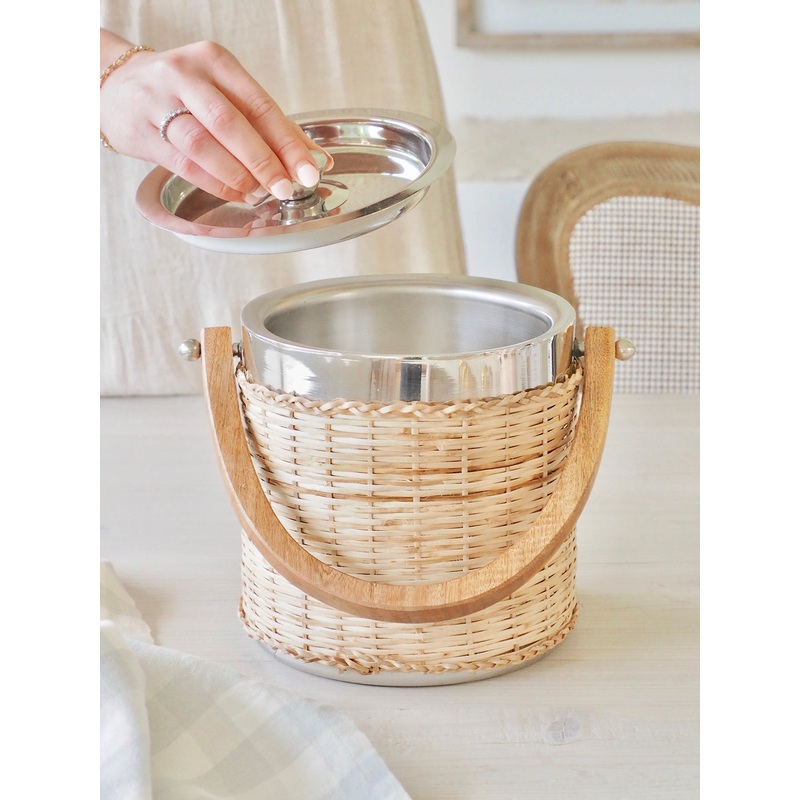 Arbor Rattan Ice Bucket