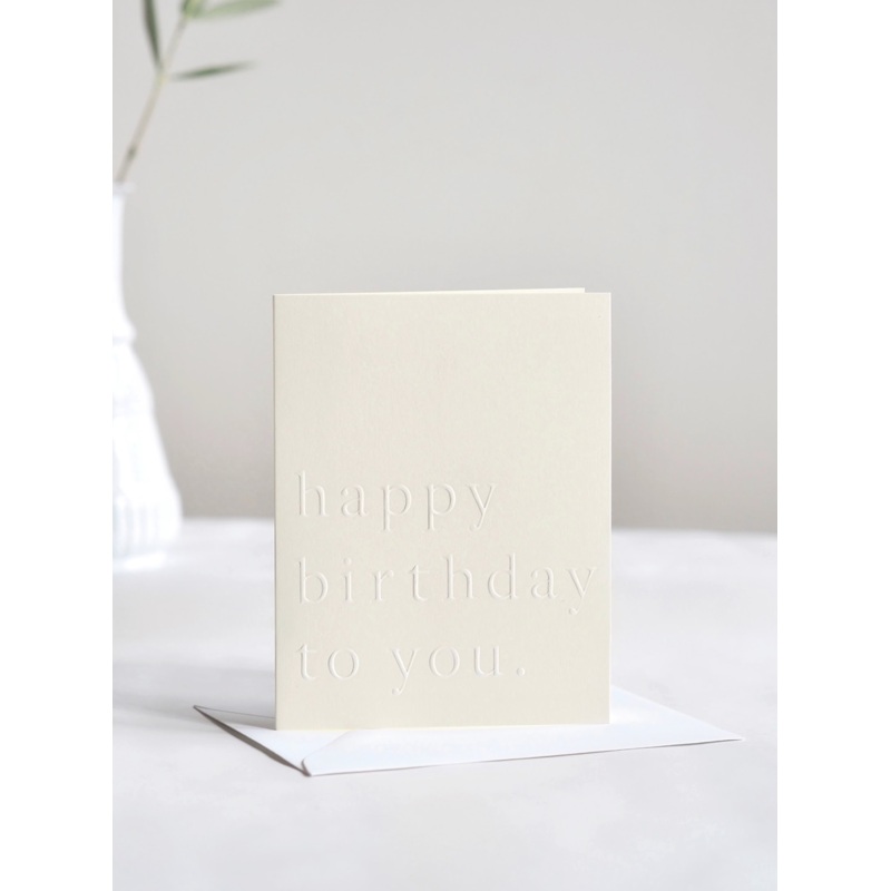 Birthday Chic Greeting Card