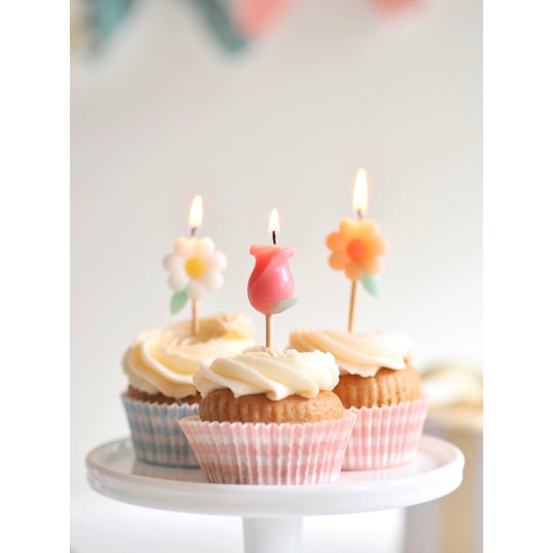 Garden Flower Candles