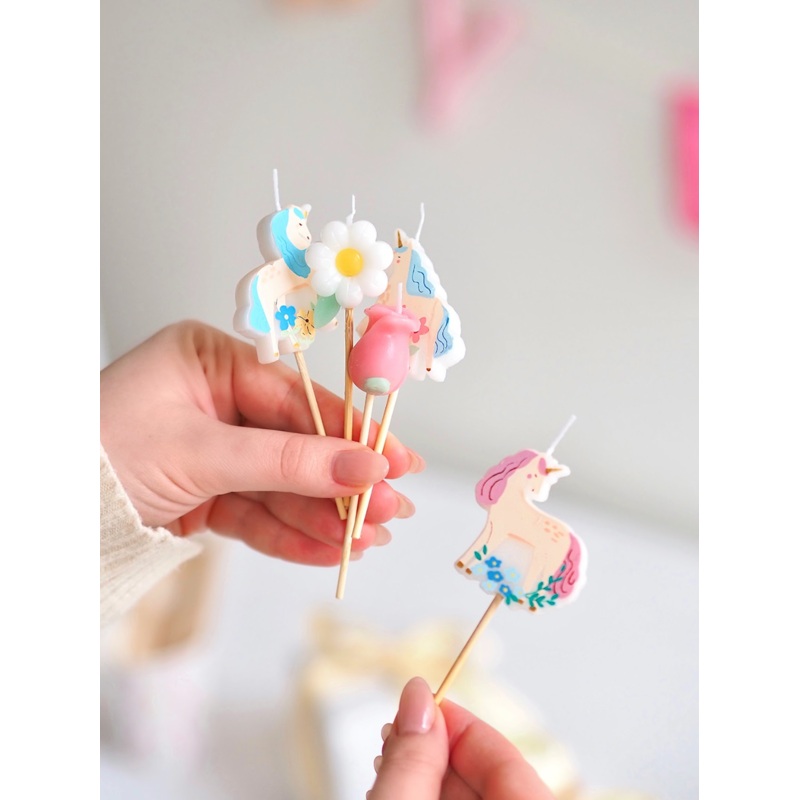Meadow Unicorn Candles