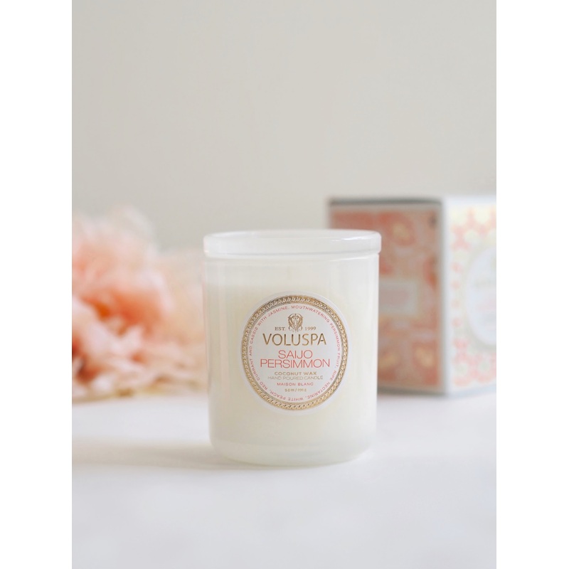 Saijo Persimmon Classic Boxed Candle
