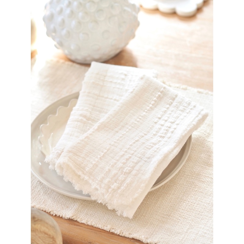 Alice White Napkin