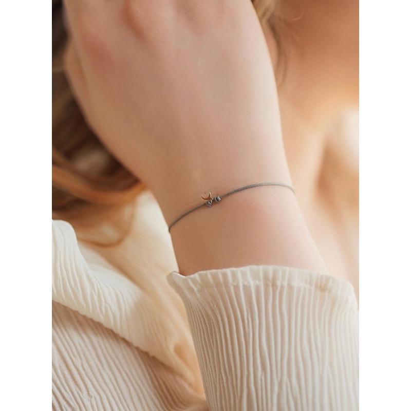 Crescent Cord Bracelet