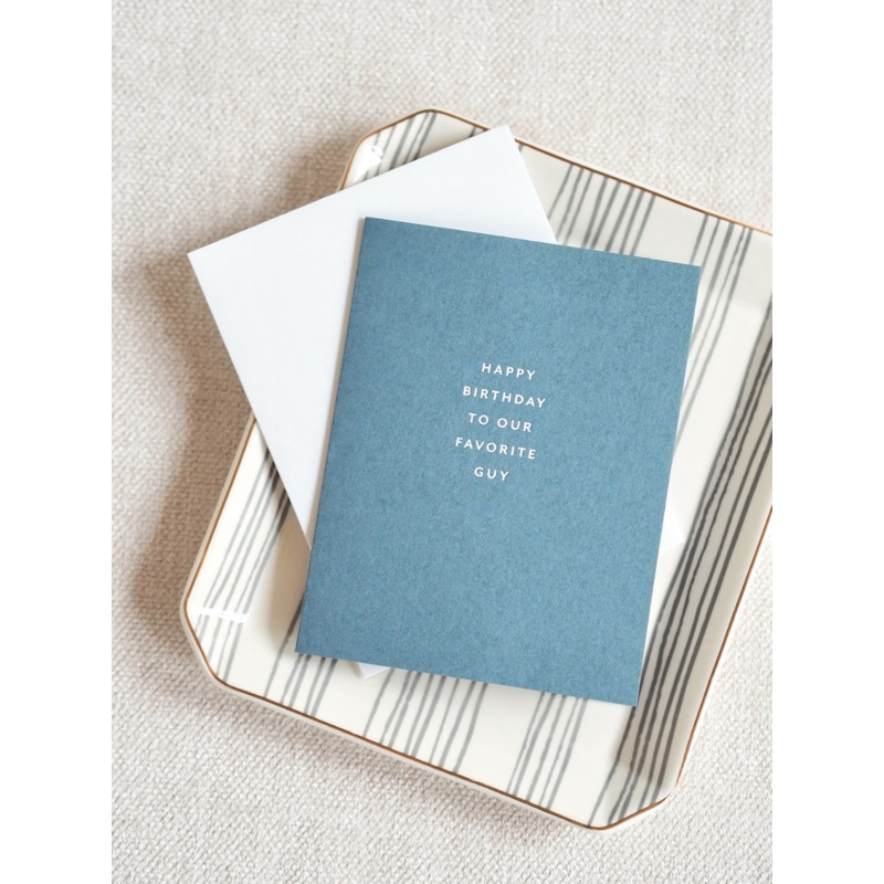 Favorite Guy Birthday Card