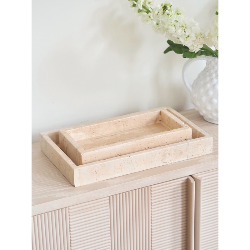 Louise Travertine Tray
