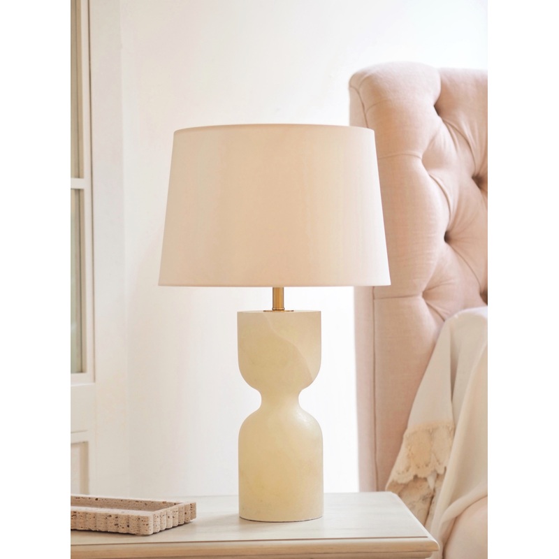 Misty Alabaster Table Lamp