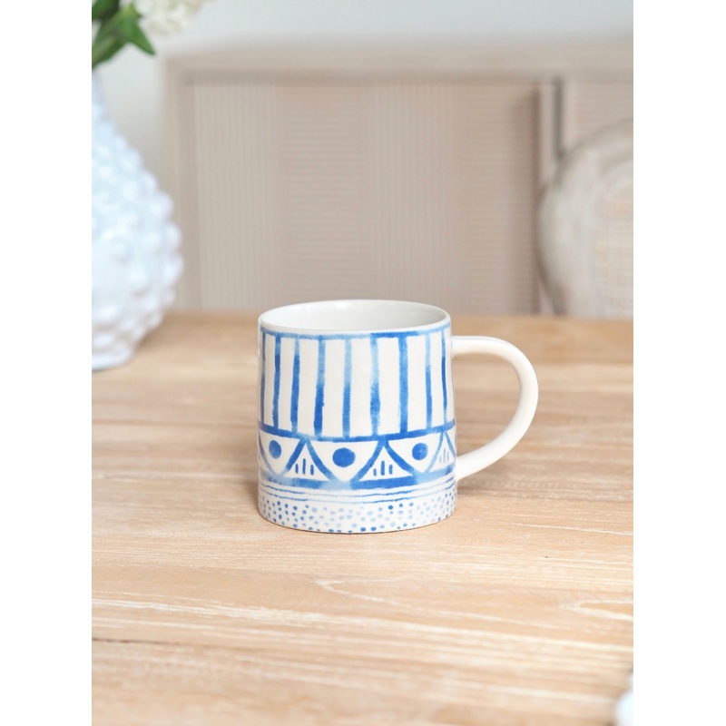 Mosaic Blue Mug, 3