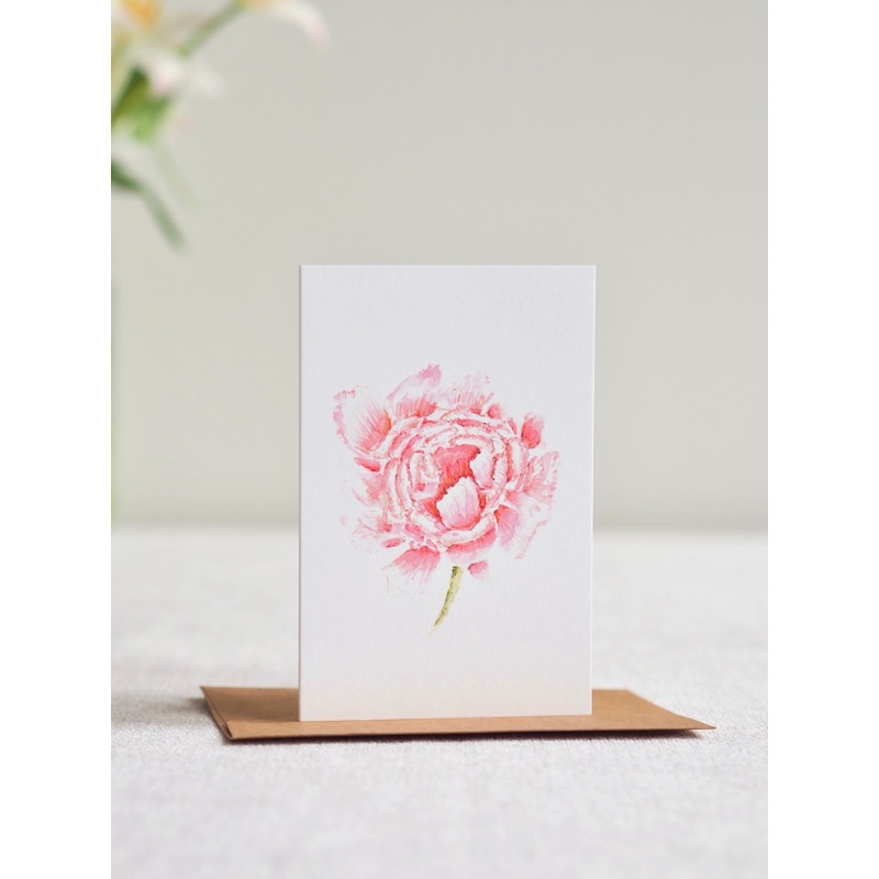 Peony Card