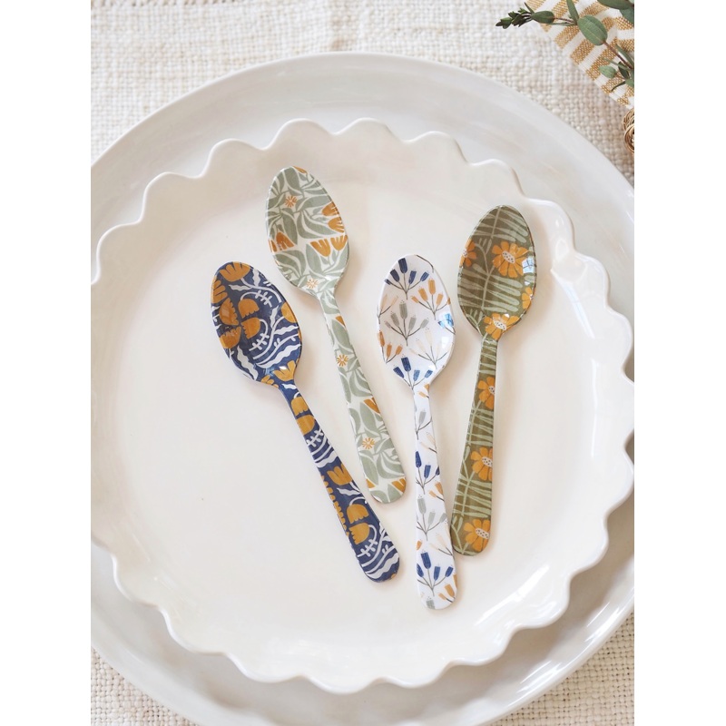 Petite Floral Spoons