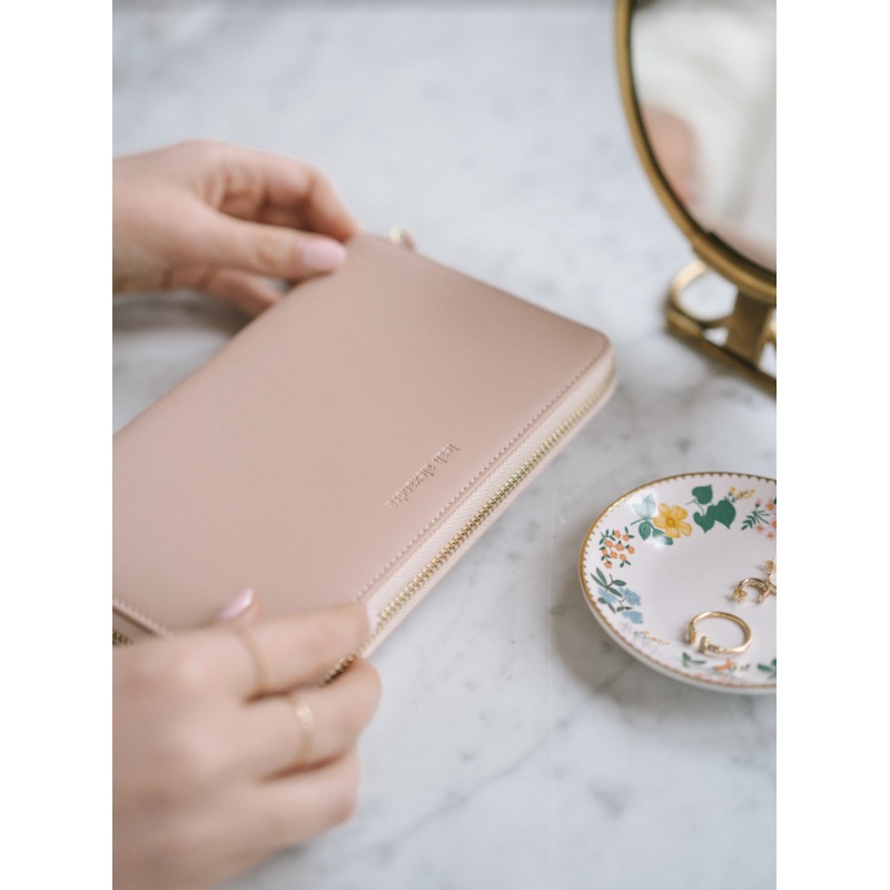 Pink Jewellery Travel Wallet