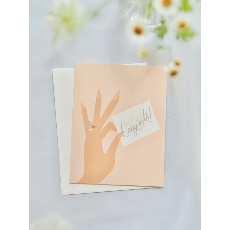 Congrats Ring Card