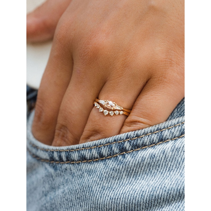 Diamond Jolie Ring | 14k Gold