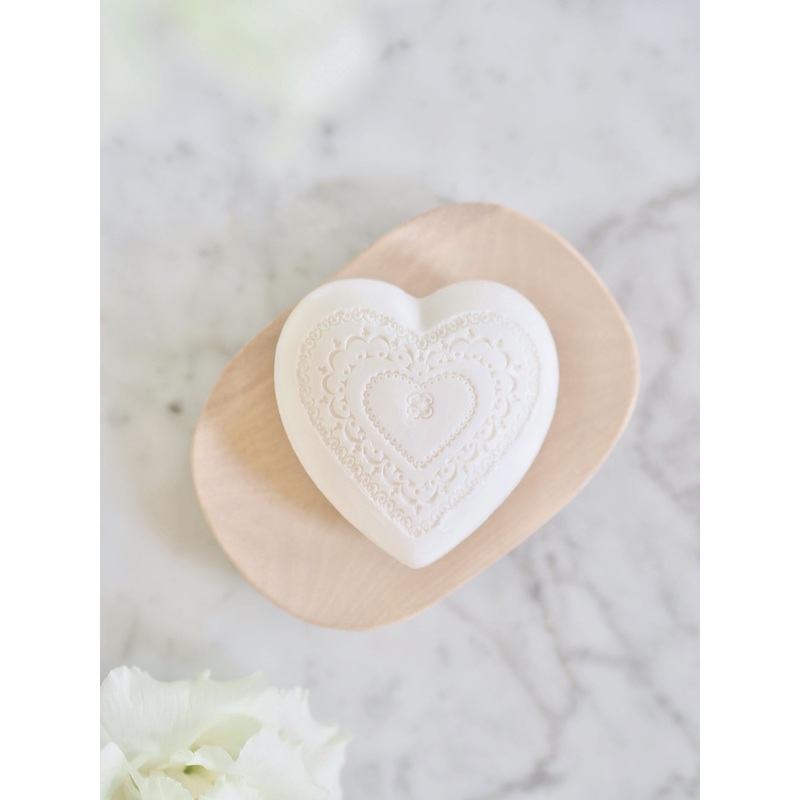 Lacey Heart Soap