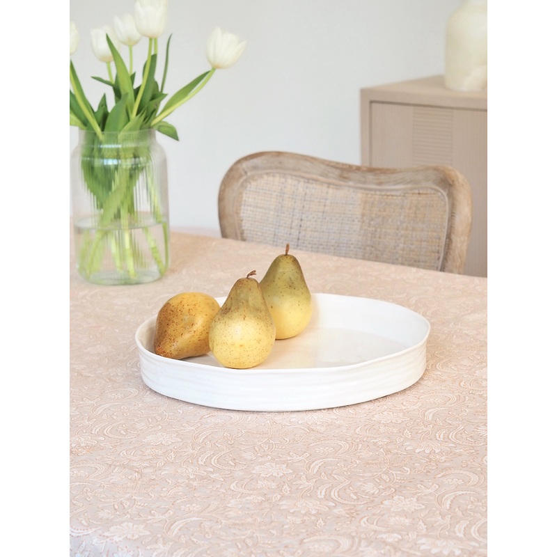 Le Blanc Round Platter